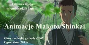 Filmowa środa w Ambasadzie Japonii: Animacje Makoto Shinkai