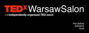 TEDxWarsawSalon // Dobre historie o Warszawie