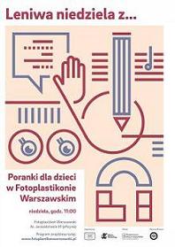 Warsztaty dla dzieci "Leniwa niedziela z architekturą Warszawy"