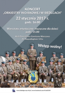 Koncert Orkiestry Wojskowej z Siedlec
