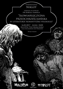 Słowiańszczyzna w literaturze romantyzmu polskiego - wykład
