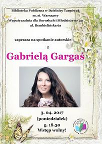 Spotkanie autorskie z Gabrielą Gargaś
