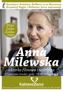 Anna Milewska - spotkanie z aktorką 