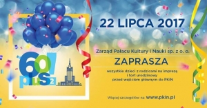 62 Urodziny Pałacu Kultury i Nauki w Warszawie