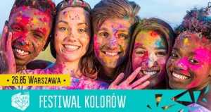 Festiwal Kolorów w Warszawie 2018!