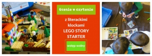 Granie w czytanie z literackimi klockami Lego - grupa o 14