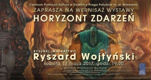 Wernisaż wystawy „Horyzont zdarzeń". Rysunki i malarstwo Ryszarda Wojtyńskiego