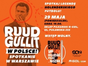 Spotkanie z legendą – Ruud Gullit odwiedzi Warszawę