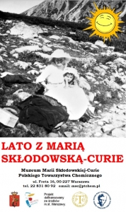 "Maria i wiśnie w czekoladzie" w ramach akcji "Lato z Marią Skłodowską-Curie"