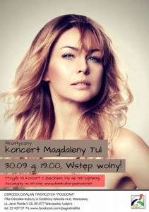 Akustyczny koncert Magdaleny Tul