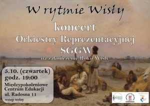 "W rytmie Wisły" - koncert Orkiestry Reprezentacyjnej SGGW