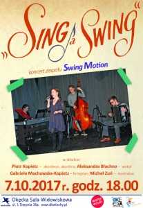 Koncert Zespołu Swing Motion "Sing a Swing" 