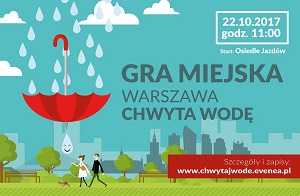 Gra Miejska "Warszawa chwyta wodę!"