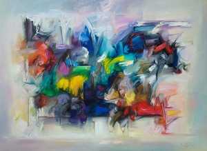Liryzm abstrakcji w obrazach Majrowskiego – wystawa malarstwa w Domu Aukcyjnym Art in House