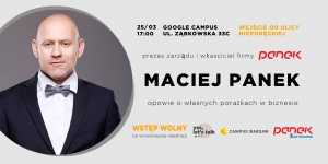 Yes, let's talk: Maciej Panek - właściciel firmy Panek