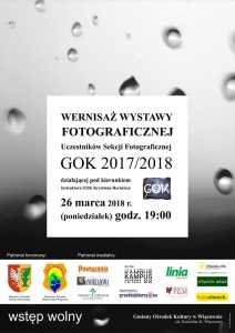 Wernisaż Wystawy Fotograficznej Gminnego Ośrodka Kultury w Wiązownie