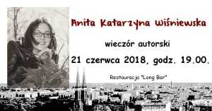 Spotkanie z Anitą Katarzyną Wiśniewską