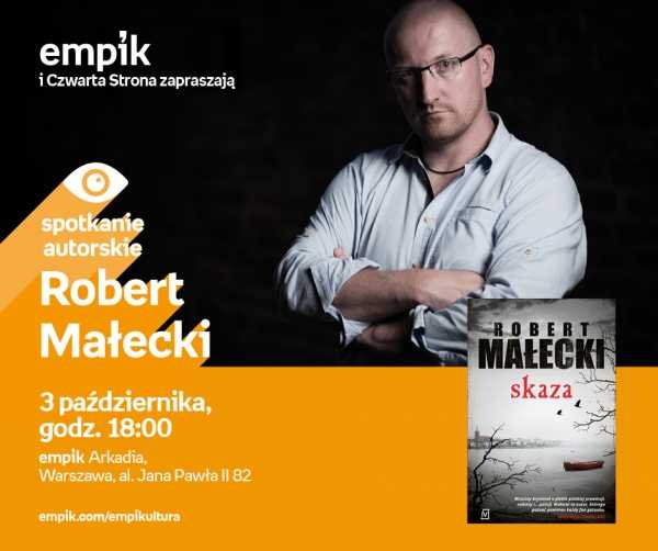 Robert Małecki - spotkanie autorskie