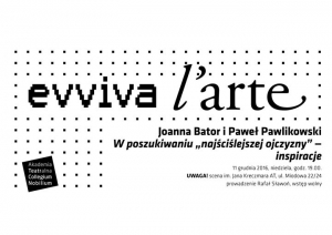 Evviva l'arte: Joanna Bator i Paweł Pawlikowski