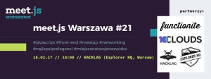 Meet.js Warszawa #21