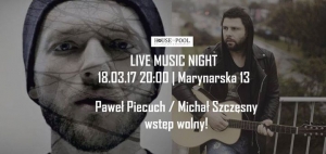 HOP Live Music Night: Paweł Piecuch & Michał Szczęsny