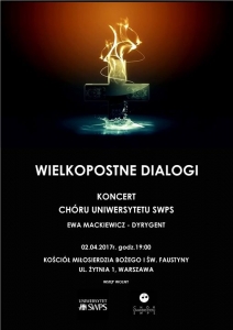 Wielkopostne Dialogi - Koncert Chóru Uniwersytetu SWPS