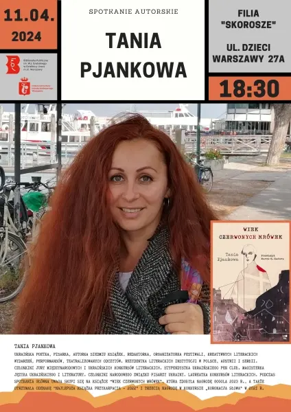 Spotkanie autorskie z Tanią Pjankową