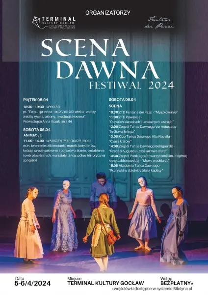 Spektakle dla młodzieży i dorosłych w ramach festiwalu Scena Dawna