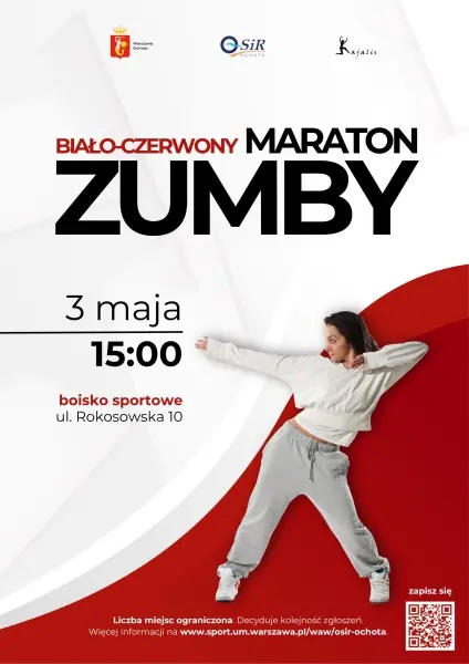 Biało-Czerwony Maraton Zumby z okazji 3 Maja