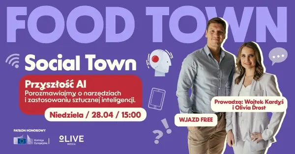 Social Town - Przyszłość AI. Porozmawiajmy o narzędziach i zastosowaniu sztucznej inteligencji