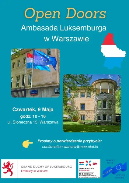 Drzwi otwarte w Ambasadzie Luksemburga w Warszawie 