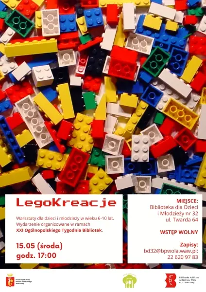 LegoKreacje | Warsztaty w Bibliotece na Twardej