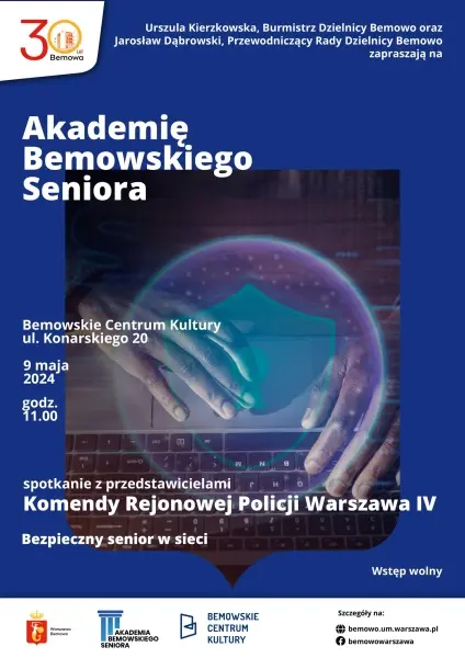 Akademia Bemowskiego Seniora | Bezpieczny senior w sieci