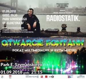 Michał Urbaniak presents: RADIOSTATIK // Iluminacja Fontann