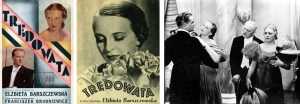 Pokaz filmu „Trędowata” z 1936 r. 