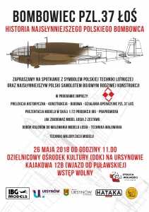 Polski bombowiec PZL.37 Łoś - historia, konstrukcja, dokonania