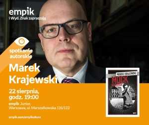 Spotkanie z Markiem Krajewskim w Warszawie 