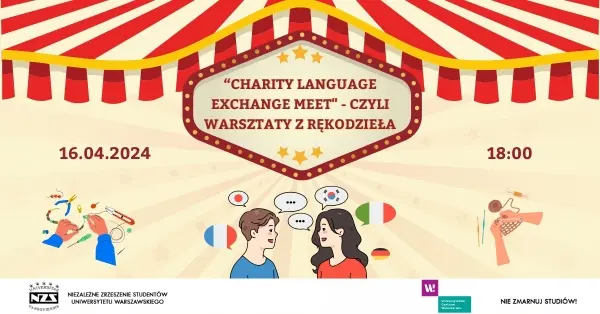 "Charity Language Exchange Meet" - czyli warsztaty z rękodzieła