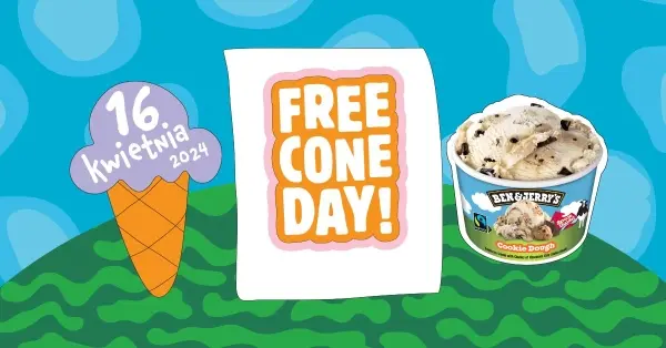 Rozdajemy lody w Warszawie - Free Cone Day 2024!