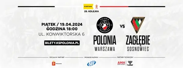 Mecz Polonia Warszawa – Zagłębie Sosnowiec