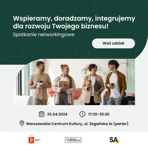 Spotkanie networkingowe Wawerskiego Integratora Przedsiębiorczości